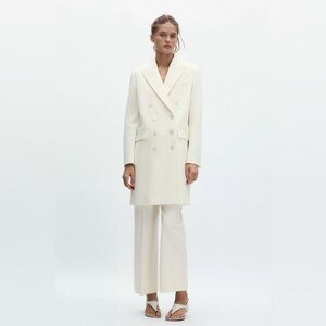 Zara ZW Collection Frock Coat & Pants TWO PIECES NWT Size M ABSOLUTELY GORGEOUS.